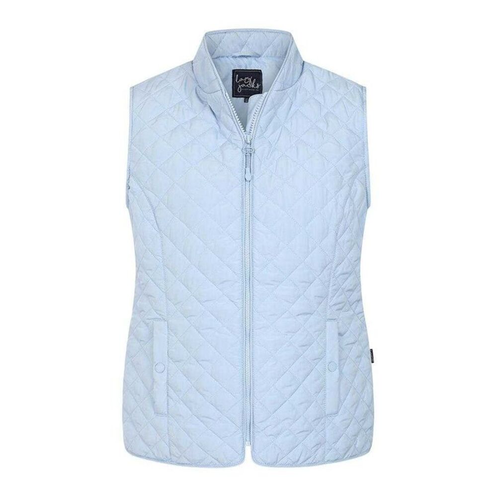 Lazy Jacks Womens/Ladies Quilted Vest / Sky